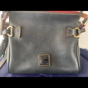 Dooney & Bourke Blue and red adjustable cross bag